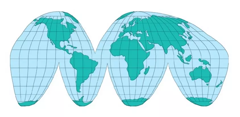 Goode’s Interrupted Equal Projection